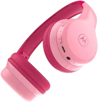 Навушники Motorola Moto JR300 Pink (505537470994)