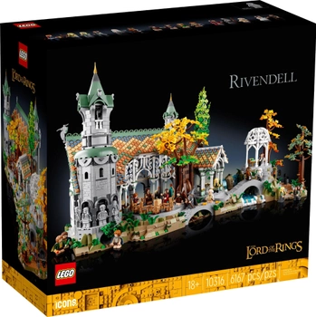 Zestaw klocków LEGO Icons Władca pierścieni: Rivendell 6167 elementów (10316)