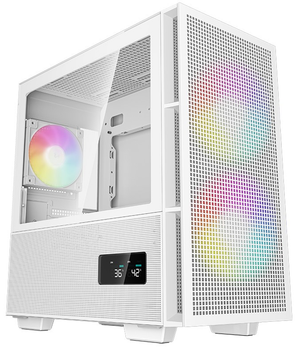 Корпус DeepCool CH360 Digital WH ARGB White (R-CH360-WHAPE3D-G-1)