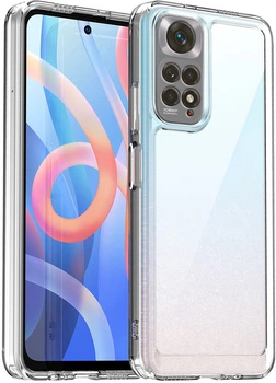 Силиконовый чехол Space Xiaomi Redmi Note 11 (прозрачный) (35381)