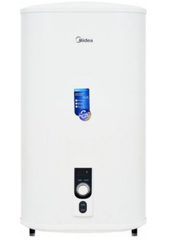 Водонагрівач Midea 80 л, 2,0 кВт, "сухий" ТЕН, вертикальний, прямокутний, білий (D80-20ED2(D))