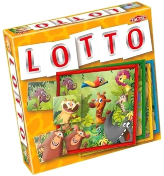 Gra planszowa Tactic Jungle Lotto (6416739563114)