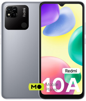 Смартфон Xiaomi Redmi 10A 4/64Gb Silver