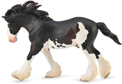 Фігурка Collecta Clydesdale Stallion Black Sabino 13 см (4892900889818)
