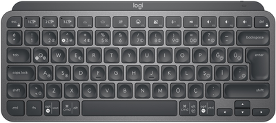 Клавіатура бездротова Logitech MX Keys Mini Wireless Illuminated Graphite (2227CE2065B9) - Уцінка
