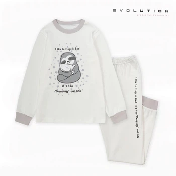 Піжама для дівчинки EVOLUTION ПЖ-30 116 см молочний