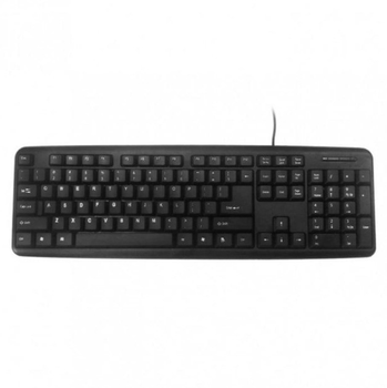 Проводная клавиатура KEYBOARD (TC-01) / X1 / K107 классическая бесшумная Черная