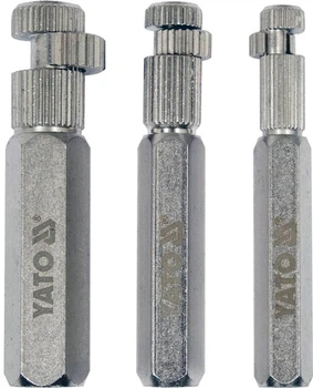 Набір для викручування ніпелів YATO 3/8", 1/2", 3/4" 3 шт (YT-21793)