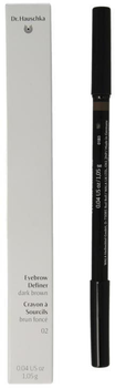 Ołówek do brwi Dr. Hauschka Eyebrow Pencil Dark Brown 02 1.14 g (4020829097032)