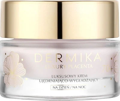 Зміцнювальний та розгладжувальний крем - Dermika Luxury Placenta 70+ 50ml (1069337-118096)