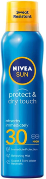 Mgiełka do opalania Nivea Sun Protect Dry Touch odświeżająca SPF 30 200 ml (4005900695864)