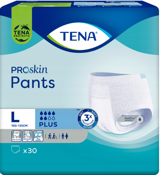 Урологічні трусики Tena Pants ProSkin Plus L 30 шт (7322541063898)