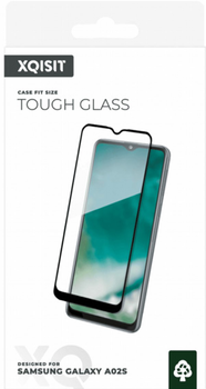 Szkło hartowane Xqisit Edge-to-Edge Tough Glass do Samsung Galaxy A02s Clear (4029948201757)