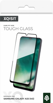 Захисне скло Xqisit Edge-to-Edge Tough Glass для Samsung Galaxy A22 4G Clear (4029948205489)