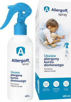 Спрей нейтрализатор аллергенов бытовой пыли Icb Pharma Allergoff 400 мл (5904215273592)