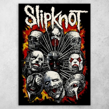 Плакат постер CupKit "Slipknot / Слипкнот" №11 А4 21х29,7 см