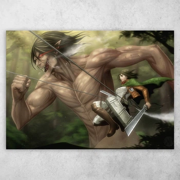 Плакат постер CupKit "Атака титанов / Attack on Titan" №31 А4 21х29,7 см