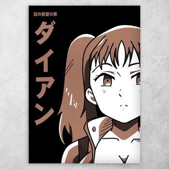 Плакат постер CupKit "Семь смертных грехов / The Seven Deadly Sins" №12 А3 42х29,7 см