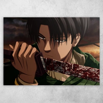 Плакат постер CupKit "Атака титанов / Attack on Titan" №16 А4 21х29,7 см