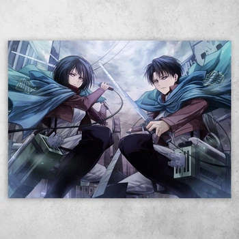 Плакат постер CupKit "Атака титанов / Attack on Titan" №20 А4 21х29,7 см