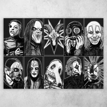 Плакат постер CupKit "Slipknot / Сліпкнот" №36 А3 42х29,7 см