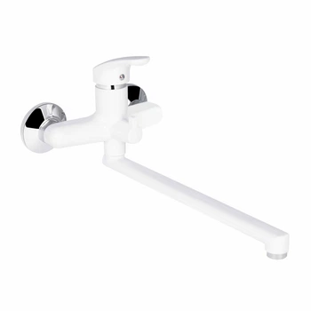 Змішувач для ванни з ABS-пластику Brinex 36W 005 білий/хром