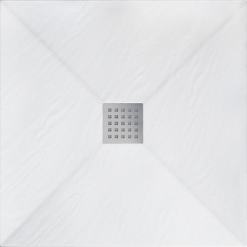 Душевой Поддон REA Rock 90x90 Белый REA-K5580