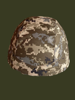 Тактичний кавер на шолом піксель, Військовий Чохол на каску маскувальний армійський піксель
