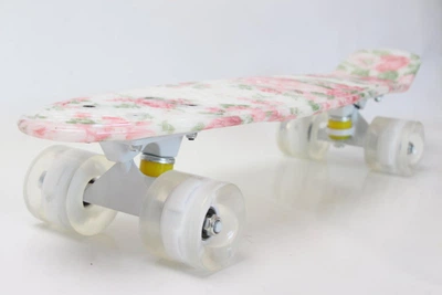 Пенни Борд Print Rose на світящихся колесах