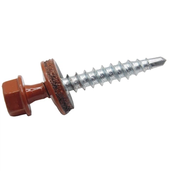 Саморез 4,8х35 для кровли RAL8004 М Steelfix 250 шт (010131)