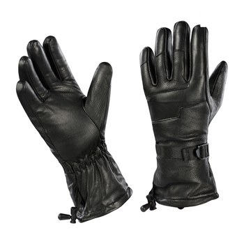 Перчатки кожаные зимние S M-Tac Black