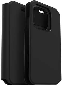 Etui z klapką Otterbox Strada Via do Apple iPhone 13 Pro Black Night (840104289761)