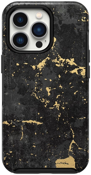 Etui Otterbox Symmetry do Apple iPhone 13 Pro Black Gold (840104280799)