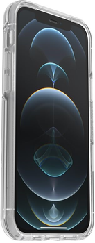 Etui Otterbox Symmetry Plus do Apple iPhone 12/12 Pro Clear (840104263631)