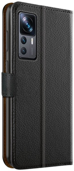 Чохол-книжка Xqisit NP Slim Wallet Anti Bac для Xiaomi 12T/12T Pro Black (4029948224374)