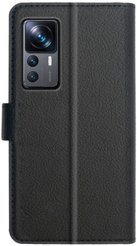 Etui z klapką Xqisit NP Slim Wallet Anti Bac do Xiaomi 12T/12T Pro Black (4029948224381)
