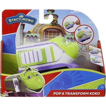 Lokomotywa Tm Toys Stacyjkowo Pop&Transform Koko (6911400419467)
