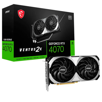 Видеокарта MSI GeForce RTX 4070 12GB GDDR6X VENTUS 2X OC