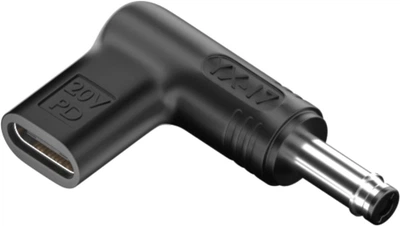 Переходник Value Power Delivery для питания ноутбуков 20 В, Type-C to DC 4.8x1.7 мм (S1044)