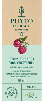 Serum do twarzy Phytopharm Klęka Phytoderma Beauty z malinami 50 ml (5903473009592)