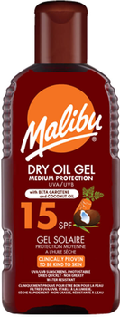 Суха гель-олія для тіла Malibu SPF 15 200 мл (5025135120428)