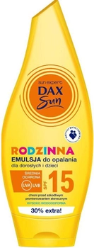 Emulsja przeciwsłoneczna Dax Sun Family for Adults and Children SPF 15 250 ml (5900525053466)