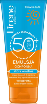 Emulsja przeciwsłoneczna Lirene Dermoprogram dla skóry wrażliwej SPF 50+ 90 ml (5900717315457)