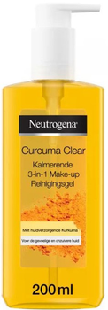 Zel do mycia twarzy Neutrogena Curcuma Clear Micellar Gel 200 ml (3574661588353)