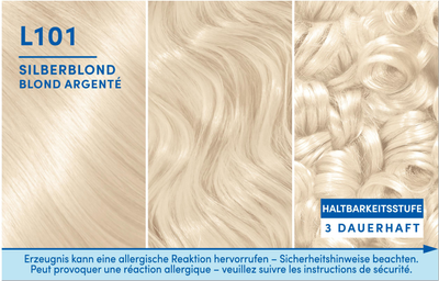 Фарба для волосся Schwarzkopf Blonde Aufheller L101 Silberblond 250 г (4015100432336)
