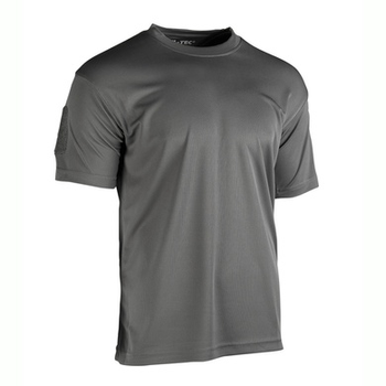 Футболка серый быстросохнущая urban tactical t-shirt quickdry mil-tec 3xl