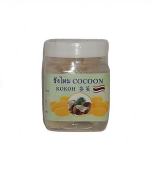 Натуральні кокони шовкопряда з кокосовим маслом