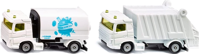 Zestaw samochodów Siku Road Sweeper and Garbage Truck 2 szt (4006874016877)