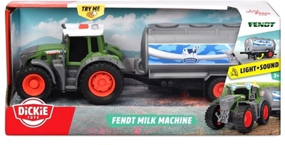 Traktor Dickie Toys Fendt Milk Machine z przyczepą na mleko (4006333080647)