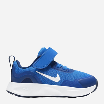 Buty sportowe chłopięce na rzepy Nike Wearallday (TD) CJ3818-402 22 Błękitne (194953236279)